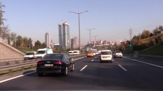 Link to Video | passenger car, big city, private transport, Verkehr, Full High Definition, metropolis, color, 2016, Istanbul, Turkey, traffic