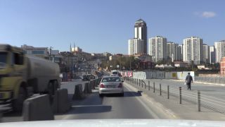 Link to Video | passenger car, big city, private transport, Verkehr, Full High Definition, metropolis, color, 2016, Istanbul, Turkey, traffic