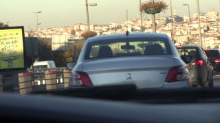 Link zum Video | Personenkraftwagen, Großstadt, Individualverkehr, Verkehr, Full High Definition, Metropole, Farbe, 2016, Istanbul, Türkei, Verkehr