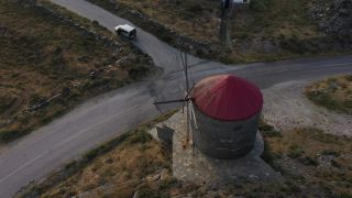 Link zum Video | Vogelperspektive, Footage, Tinos, Farbe, 4K, Greek Islands, 2020, Ägäisches Meer, Griechenland, Europa, Luftaufnahme, Mittelmeer