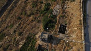 Link zum Video | Vogelperspektive, Footage, Tinos, Farbe, 4K, Greek Islands, 2020, Ägäisches Meer, Griechenland, Europa, Luftaufnahme, Mittelmeer