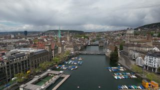 Link to Video | May, Zürich, 5K resolution, color, high-angle shot, Switzerland, aerial shot, 2021, Stadt, Zürich