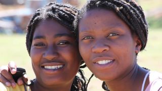 Link to Video | Namibia, indigenous people, landscape, Africa, Full High Definition, 2008, color, Black Africans, child, Savanna