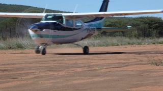Link to Video | Namibia, airplane with propellers, Africa, Full High Definition, airplane, 2008, Cessna 172 Skyhawk, Cessna aircraft