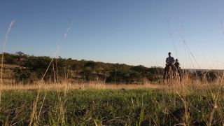 Link to Video | Namibia, landscape, Africa, Equidae, equestrianism, 2008, desire path, equestrian, Savanna, human, tourist, horse, trip, nature, wilderness