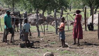 Link to Video | Namibia, indigenous people, Africa, Full High Definition, 2008, color, Black Africans, child