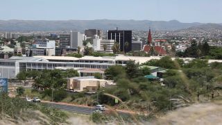 Link to Video | Namibia, Africa, Full High Definition, 2008, color, Windhoek, panorama, cityscape, skyline, capital city, city