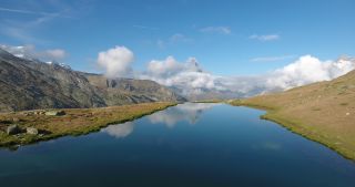 Link to Video | Pennine Alps, Alps, Matterhorn, Schengen Area, lake, Zermatt, overground still body of fresh water, Switzerland, Europe, hill, tourist attraction, country, Valais, mountain