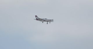 Link to Video | approach, airplane, Air Malta, sky, landing