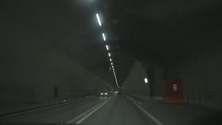 Link to Video | car tunnel, artificial light, Gegenverkehr, private transport, Full High Definition, motor vehicle driver, 2014, color, point-of-view shot, driver, controlled-access highway, travel by car, Tunnel, Neonlicht, driving