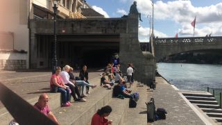 Link to Video | color, 4K resolution, city, daytime, Rhine, Basel