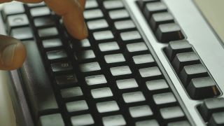 Link to Video | Full High Definition, business activity, 2014, color, computer keyboard, typing, hand, finger, workplace, work