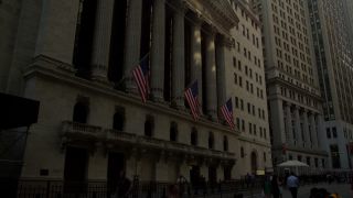 Link to Video | Wall Street, architecture, New York Stock Exchange, exchange, RED digital pictures, United States of America, building, 2021, New York City, raw image format