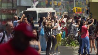Link to Video | Times Square, Manhattan, summer, metropolis, RED digital pictures, United States of America, New York City, raw image format
