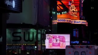 Link to Video | Times Square, Manhattan, summer, metropolis, RED digital pictures, United States of America, Billboard, night, New York City, raw image format