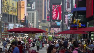 Link to Video | Times Square, Manhattan, summer, metropolis, RED digital pictures, United States of America, New York City, raw image format
