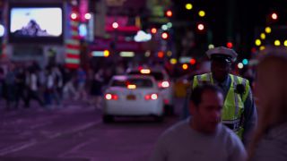Link to Video | Times Square, Manhattan, metropolis, RED digital pictures, United States of America, Billboard, night, New York City, raw image format