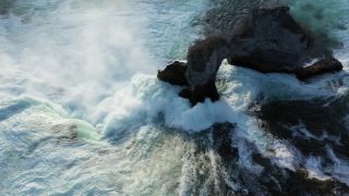 Link to Video | tourist destination, Nature in art, Rhine Falls, color, 4K resolution, waterfall, Switzerland, 2021, daytime, tourist attraction, day, Schaffhausen District