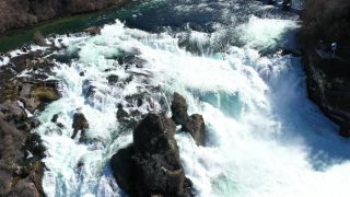 Link to Video | tourist destination, Nature in art, Rhine Falls, color, 4K resolution, waterfall, Switzerland, 2021, daytime, tourist attraction, day, Schaffhausen District