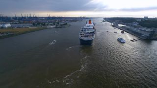 Link to Video | Hamburg, big city, Full High Definition, Germany, color, 4K resolution, aerial shot, Hanseatic city, HDV