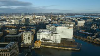 Link to Video | Hamburg, big city, Full High Definition, Germany, color, 4K resolution, aerial shot, Hanseatic city, HDV