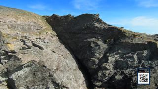 Link to Video | landscape, footage, Brittany, establishing shot, France, sea, steep coast, color, island, 4K resolution, high-angle shot, aerial shot, unmanned aerial vehicle, 2022, Belle Île, coast, Atlantic Ocean