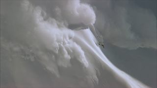 Link to Video | climate change, natural phenomenon, danger, Full High Definition, color, 35 mm film, United States of America, mountain range, snow, avalanche