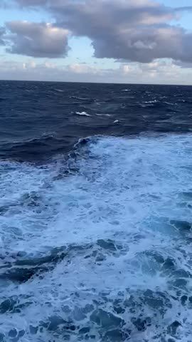 Link to Video | sea, wind wave, color, wave, ocean