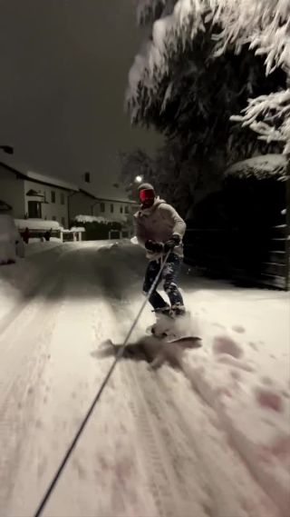 Link to Video | fun, winter, backcountry skiing, action fiction, snowboarding, color, sport, amateur film, outdoor, snow, man