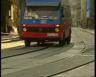 Link to Video | Fischmarkt, Thuringia, German Democratic Republic, Erfurt, 1990, old town, eastern Germany