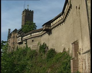 Link to Video | Thuringia, Wartburg, German Democratic Republic, 1990, tourist attraction, eastern Germany, UNESCO World Heritage Site