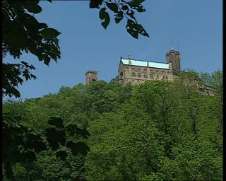 Link to Video | Thuringia, Wartburg, German Democratic Republic, 1990, tourist attraction, eastern Germany, UNESCO World Heritage Site