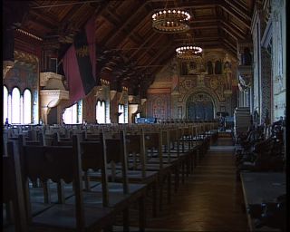 Link to Video | Thuringia, Wartburg, German Democratic Republic, 1990, tourist attraction, eastern Germany, UNESCO World Heritage Site
