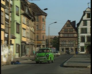 Link to Video | Thuringia, German Democratic Republic, Erfurt, 1990, old town, eastern Germany