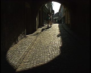 Link to Video | Thuringia, German Democratic Republic, Erfurt, 1990, Krämerbrücke, eastern Germany