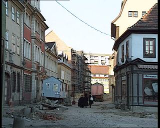 Link to Video | Thuringia, German Democratic Republic, Erfurt, 1990, old town, eastern Germany
