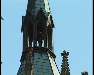 Link to Video | Thuringia, German Democratic Republic, Erfurt, 1990, Christian Church, Erfurt Cathedral, eastern Germany