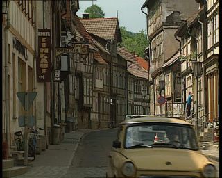 Link to Video | Saxony, German Democratic Republic, 1990, color, standard-definition television, 1990s, tourist attraction, Stolberg, Betacam SP, eastern Germany