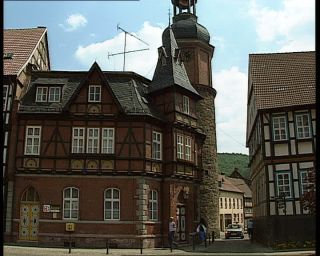 Link to Video | Saxony, German Democratic Republic, 1990, color, standard-definition television, 1990s, tourist attraction, Stolberg, Betacam SP, eastern Germany