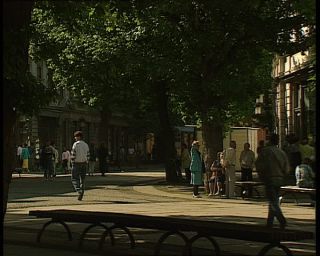 Link to Video | Thuringia, German Democratic Republic, 1990, Weimar, eastern Germany