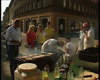 Link to Video | Thuringia, German Democratic Republic, 1990, Weimar, eastern Germany