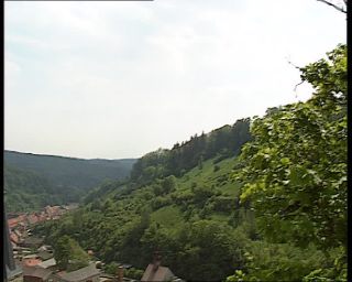Link to Video | Saxony, German Democratic Republic, 1990, color, standard-definition television, 1990s, tourist attraction, Stolberg, Betacam SP, eastern Germany
