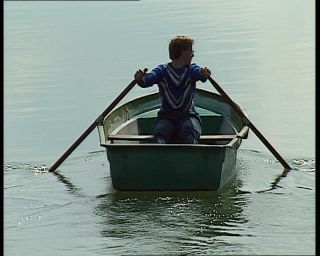 Link to Video | rowing boat, Mecklenburg-Western Pomerania, German Democratic Republic, Feldberg Lake District Nature Park, 1990, color, standard-definition television, 1990s, Feldberg, Betacam SP