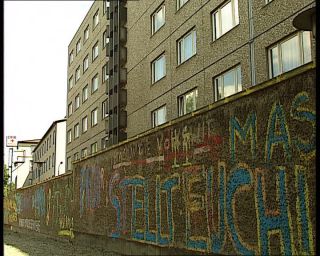 Link to Video | Plattenbau, residential building, German Democratic Republic, Dresden, façade, 1990, prefabricated home, building, eastern Germany