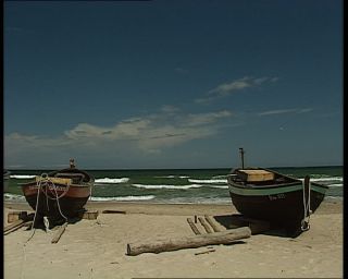 Link to Video | sea, German Democratic Republic, 1990, Baltic Sea, Ostseebad Göhren, eastern Germany