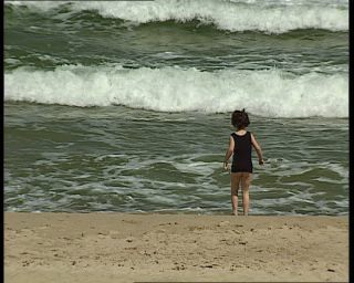 Link to Video | sea, German Democratic Republic, 1990, Baltic Sea, Ostseebad Göhren, eastern Germany
