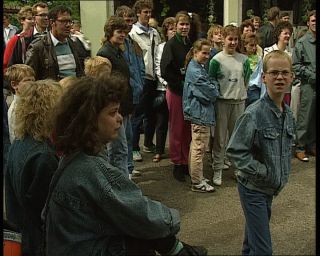 Link to Video | Mecklenburg-Western Pomerania, Saxony, German Democratic Republic, 1990, Mecklenburg, Parchim, eastern Germany