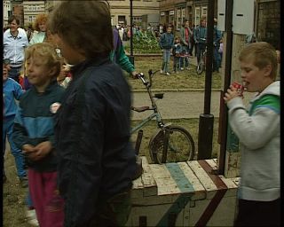 Link to Video | Mecklenburg-Western Pomerania, Saxony, German Democratic Republic, 1990, Mecklenburg, Parchim, eastern Germany