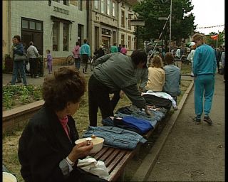 Link to Video | Mecklenburg-Western Pomerania, Saxony, German Democratic Republic, 1990, Mecklenburg, Parchim, eastern Germany