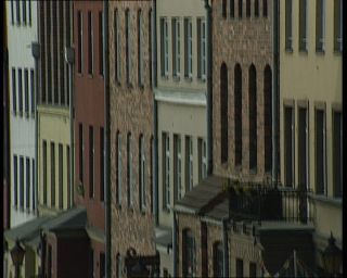 Link to Video | Mecklenburg-Western Pomerania, German Democratic Republic, 1990, Mecklenburg, Rostock, old town, eastern Germany